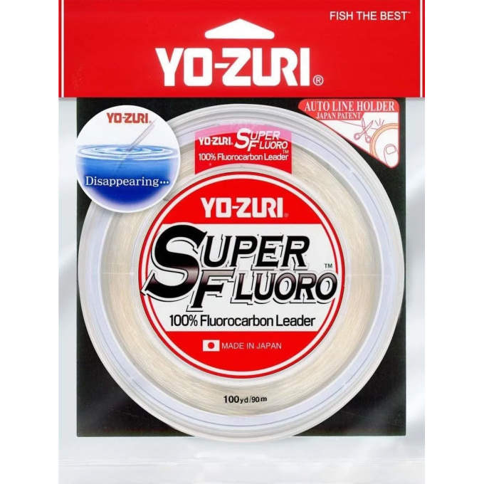 Флюорокарбон YO-ZURI SUPERFLUORO 100YDS 60Lbs 28kg (0.747mm) R1504-NC